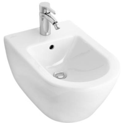 Villeroy & Boch Subway 2.0 wandbidet - 37x56cm - wit 54000001 Villeroy & Boch Subway 2.0 wandbidet - 37x56cm - wit 54000001