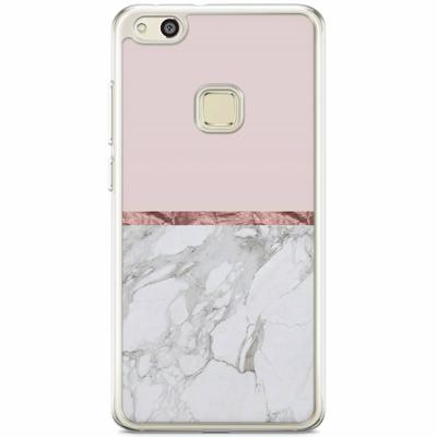 Huawei P10 Lite siliconen hoesje - Rose all day