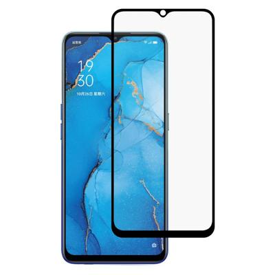 Voor OPPO Reno3 een full glue full screen tempered glass film