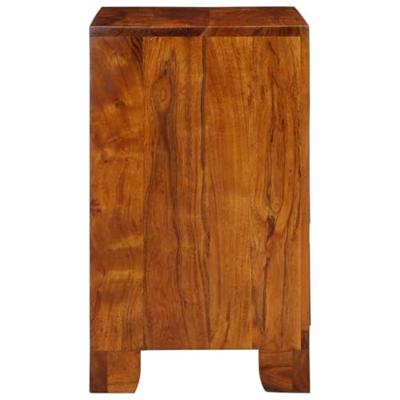Dressoir 50x35x60 massief acaciahout veelkleurig - thumbnail