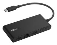 ASUS Dock 4K Bedraad USB 3.2 Gen 2 (3.1 Gen 2) Type-C Zwart - thumbnail