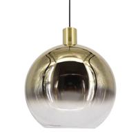 Artdelight Ø 40cm hanglamp Rosario met goud glas HL 202-40 GO - thumbnail