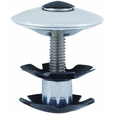 M-Wave Balhoofdplugklauw 1-1/8" - zilver