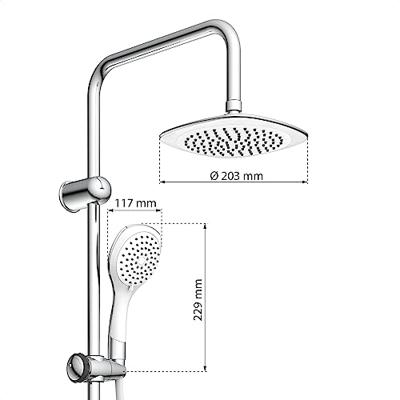 Regendouche Eisl Cool White Eisl