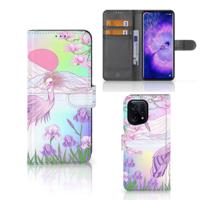 OPPO Find X5 | Telefoonhoesje | Met pasjeshouder | Bird - thumbnail