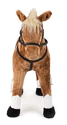 Small Foot houten hobbypaard bruin staand met geluid
