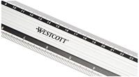 Westcott metalen lat 30 cm - thumbnail