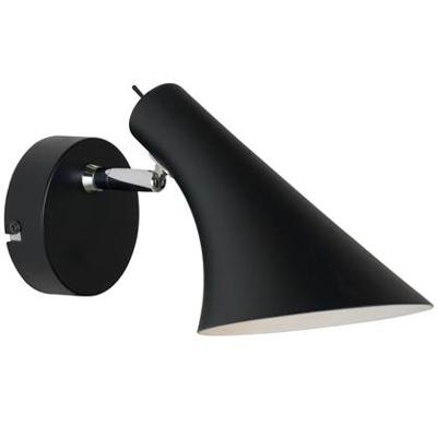 Wandlamp zwart Nordlux 'Vanila' met stekker slaapkamer E14 schakelaar modern Wandlamp zwart Nordlux 'Vanila' met stekker slaapkamer E14 schakelaar modern