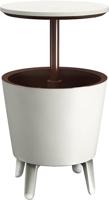 Keter Drankenkoeler Wit/Bruin Ø50cm 30 Liter - thumbnail