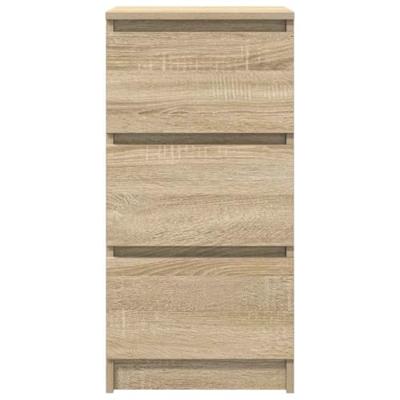 Dressoir 37,5x35x76cm bewerkt hout sonoma eikenkleurig