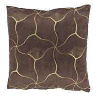 Kussen celina 45x45 cm rocky brown Unique Living - Unique living - thumbnail