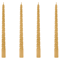 Riverdale - Dinerkaarsen Gedraaid - Set van 4 - thumbnail