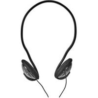 Nedis HPWD1105BK Bedrade Koptelefoon Ronde Kabel 2,1 M On-ear Zwart - thumbnail