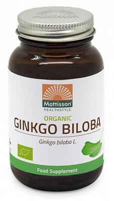 Mattisson Ginkgo biloba bio 60 Vegetarische capsules