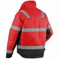 Blåkläder Winterjas High-Vis 48621811 | High Vis Rood/Zwart | Maat XL - 7330509376782 - thumbnail