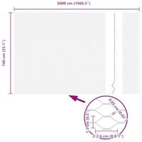 Hexagon Hek Zilver 1.4 x 50 m Gegalvaniseerd staal - thumbnail