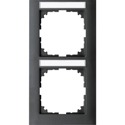 Merten MEG4022-3614 Afdekking Frame System M Antraciet 1 stuk(s)