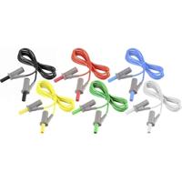 VOLTCRAFT MSB-501 Meetsnoerenset Banaanstekker 4 mm Banaanstekker 4 mm 2.00 m 12 stuk(s) - thumbnail