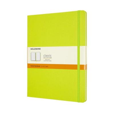 Notitieboek moleskine xl 190x250 ln hc lem gn Notitieboek moleskine xl 190x250 ln hc lem gn