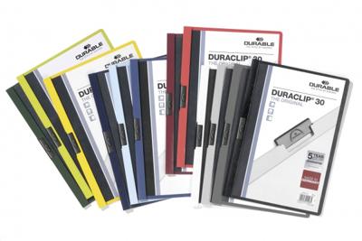 Durable klemmap Duraclip Original 30 geassorteerde kleuren