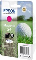 Epson inktcartridge 34, 300 pagina's, OEM C13T34634010, magenta - thumbnail