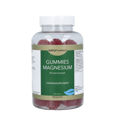 Gummies magnesium kersensmaak 60 Gummies