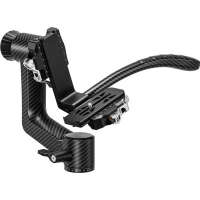 Leofoto PG-3SL Carbon Fiber Gimbal Head with long handle - black