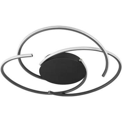 Highlight Plafondlamp Reverso Ø 48 cm zwart