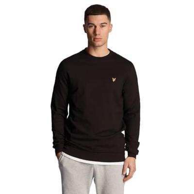 Lyle & Scott Fly Fleece Sweater Heren Zwart - Maat M - Kleur: Zwart | Soccerfanshop