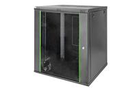 Digitus DN-19 16U-6/6-EC-SW 19inch-wandkast (b x h x d) 600 x 816 x 600 mm 16 HE Zwart, Zwart (mat), Zwart (RAL 9005) - thumbnail