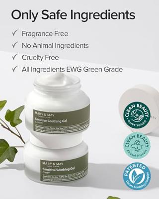 Mary & May Sensitive Soothing Gel Blemish Cream 70 g