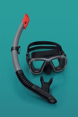 Bestway Volwassen Duikmasker Gehard Glas Kleur Assortiment Siliconen Band +14 Jaar Strand en Zwembad 22057