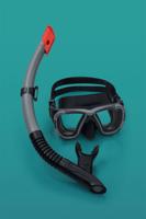 Bestway Volwassen Duikmasker Gehard Glas Kleur Assortiment Siliconen Band +14 Jaar Strand en Zwembad 22057 - thumbnail