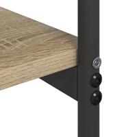 Wandtafel Sonoma eiken 101 x 35 x 80.5 cm Bewerkt hout - thumbnail
