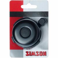 Simson fietsbel hybride zwart op kaart - thumbnail