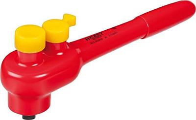 HAZET Verlengstuk · geïsoleerd 8821KV-3 · 3/8 inch (10 mm) vierkant hol · 3/8 inch (10 mm) vierkant massief · Lengte: 90 mm