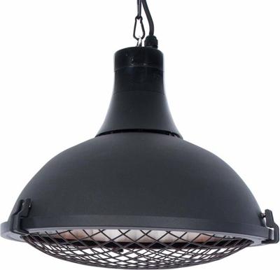 Indus II Helder Hangende halogeenheater Zwart 2100 Watt