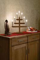 Konstsmide 2540-210 Kerstkandelaar Warmwit Gloeilamp Wit - thumbnail