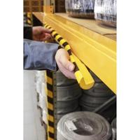 Durable 1100130 Hoekbescherming Zwart, Geel (l x b x h) 1000 x 40 x 30 mm - thumbnail