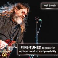 DR Strings Dragon Skin+ Coated Quantum Nickel Electric Guitar Strings Medium 10-46 snarenset - thumbnail