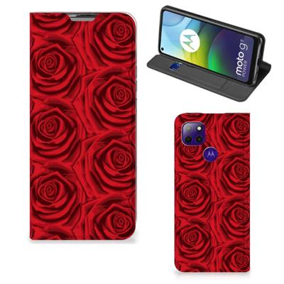 Motorola Moto G9 Power Smart Cover Red Roses Motorola Moto G9 Power Smart Cover Red Roses