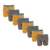 Vinnie-G Boys Kinder boxershorts Wakeboard Grey - Print - 8-pack-128/134 - thumbnail