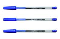Balpen quantore stick blauw | 50 stuks - thumbnail