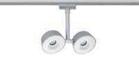 Paulmann Pellet 230V-railsysteem lamp URail 8 W LED Chroom (mat), Wit - thumbnail