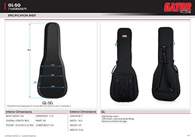 Gator Cases GL-SG voor Gibson® SG® gitaar