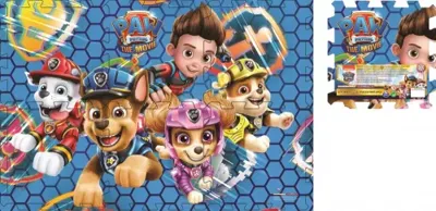 Paw Patrol Puzzel vloerkleed 6 stuks Paw Patrol Puzzel vloerkleed 6 stuks
