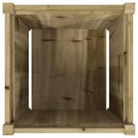 Plantenbak 50x50x50 cm gempregneerd grenenhout - thumbnail
