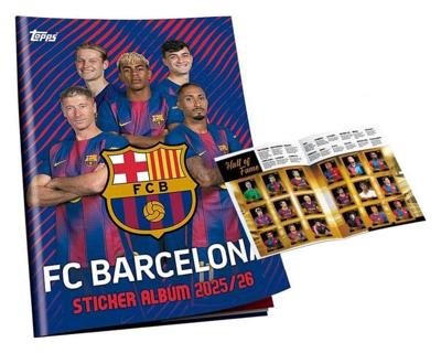 FC Barcelona 2025/26 Sticker Collection Album Set
