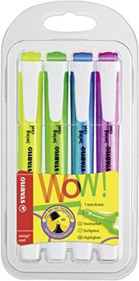 Markeerstift stabilo swing cool 275/4 4st assorti | 5 stuks