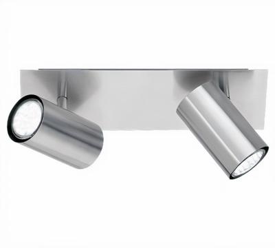 Trio Moderne plafondspotSeries 8024 2-lichts nikkel mat - 802400207
